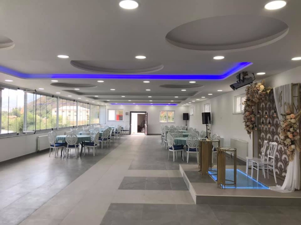 Cam Teraslı Düğün Salonumuzu Tamamladık